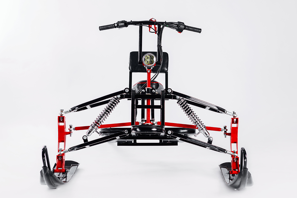 Лыжный модуль IKUDZO TERRAIN с подогревом ручек металлические лыжи в Воронеже