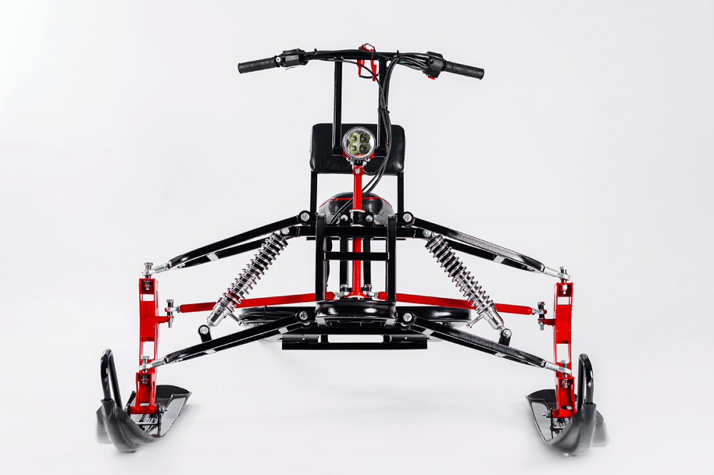 Лыжный модуль IKUDZO с подогревом ручек пластиковые лыжи в Воронеже