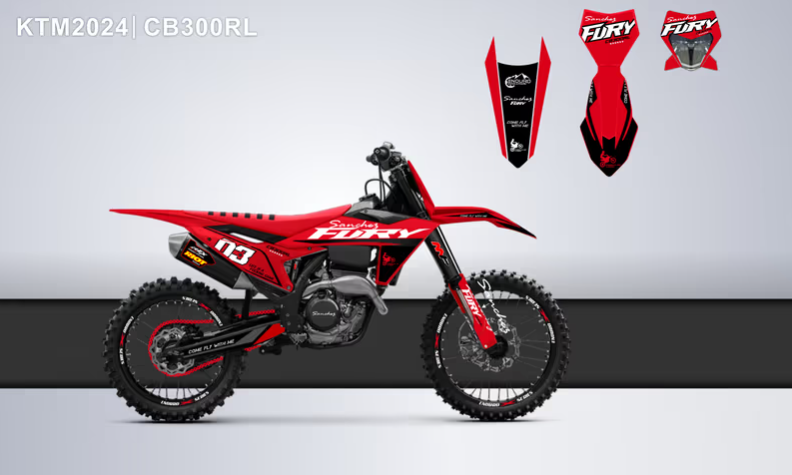 Кроссовый мотоцикл Sanchez Fury CB300RL в Воронеже