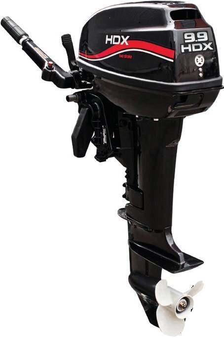Лодочный мотор 2-х тактный HDX R series T 9,9 BMS в Воронеже