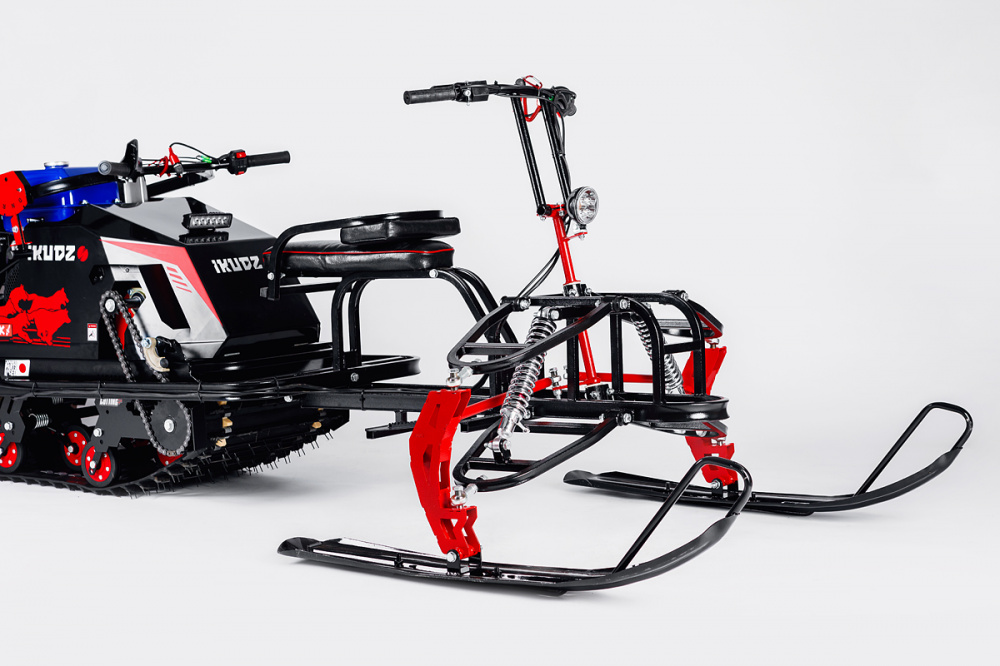 Лыжный модуль IKUDZO TERRAIN с подогревом ручек металлические лыжи в Воронеже