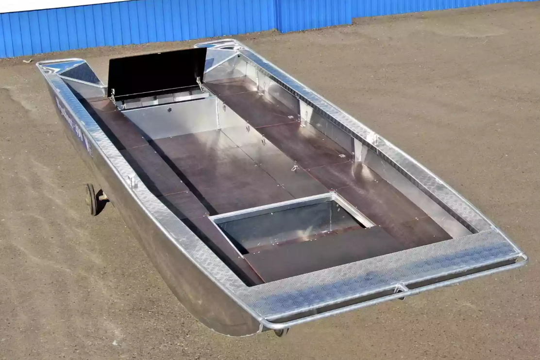Алюминиевая лодка Wyatboat-490 Jonboat в Воронеже