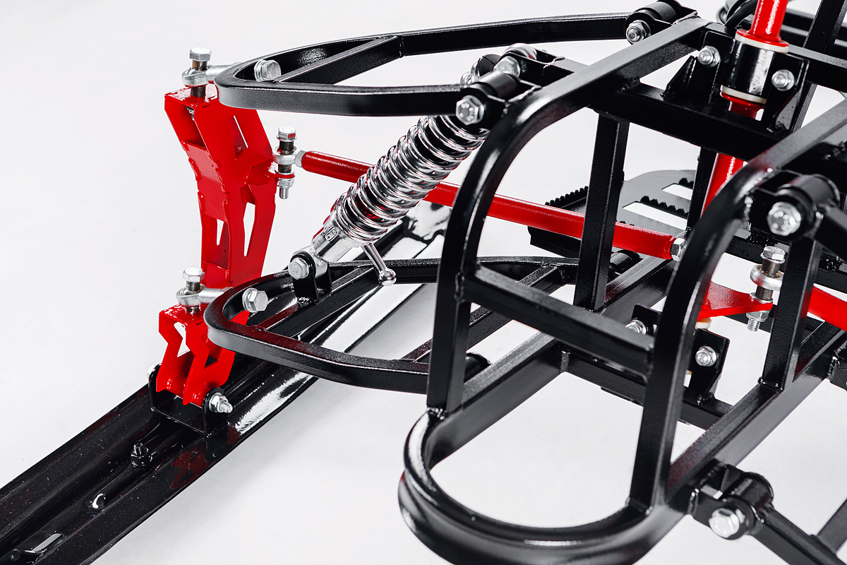 Лыжный модуль IKUDZO TERRAIN с подогревом ручек металлические лыжи в Воронеже