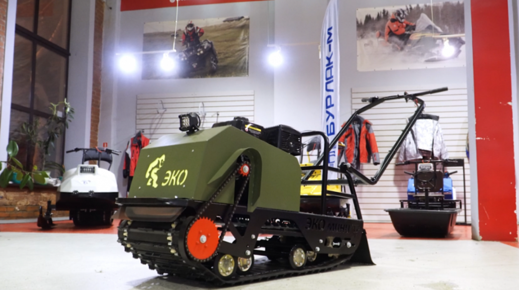 Мотобуксировщик ЭКО-Мини 15 лс (рама цельнометаллическая гнутая) в Воронеже