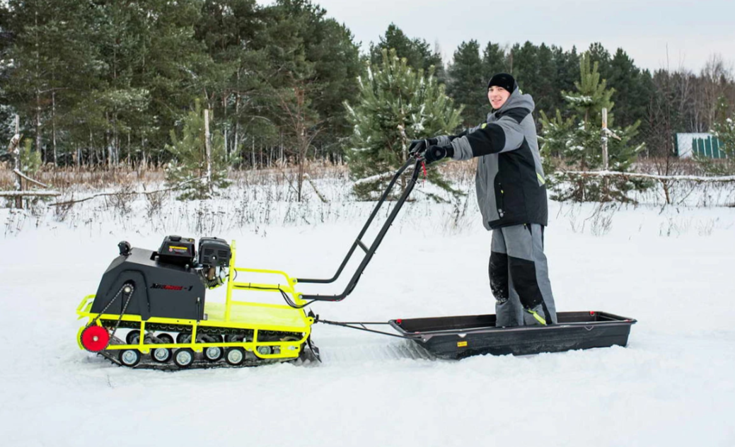 Мотобуксировщик Бурлак ХОЗЯИН-1 (капот металл) в Воронеже