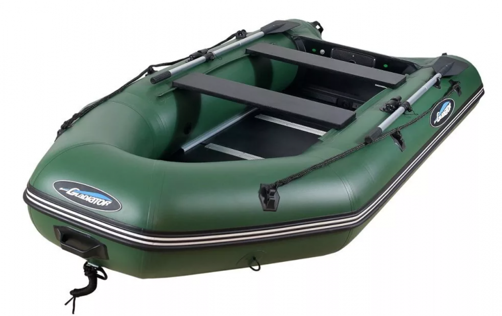 МОТОРНО-ГРЕБНАЯ ЛОДКА ПВХ GLADIATOR A 320 ТК С ФАНЕРНЫМ ПОЛОМ в Воронеже