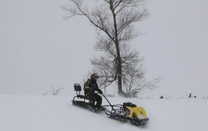 Мотобуксировщик РЫБАК PKD. PSD 17 л.с. (длинная база 1430мм) в Воронеже
