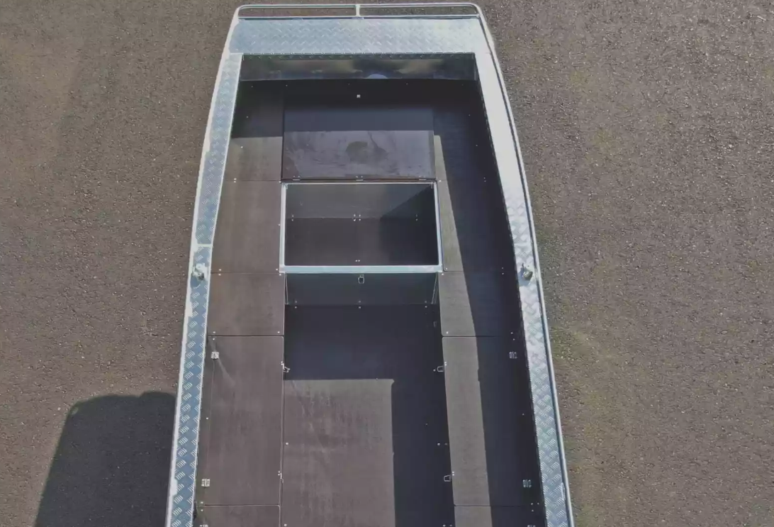 Алюминиевая лодка Wyatboat-490 Jonboat в Воронеже