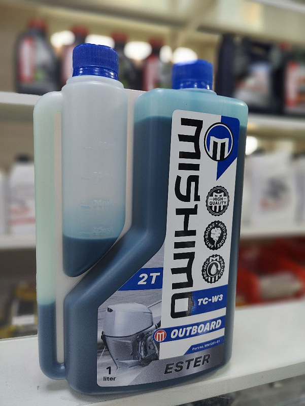 Масло MISHIMO 2T OUTBOARD (ESTER) полусинтетика 1 л в Воронеже