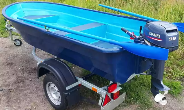 Стеклопластиковая лодка Neman-340 (тримаран) в Воронеже