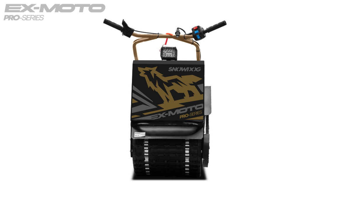 Мотобуксировщик EX-MOTO SNOWDOG S380 8л.с. в Воронеже