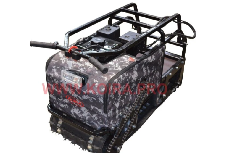 Мини мотобуксировщик КОЙРА "Вжик" (107 см) 7 л/с с ручным стартером в Воронеже