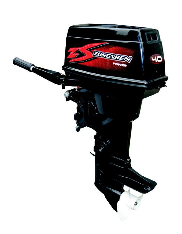 Лодочный мотор Zongshen T40 (+руль+пульт) в Воронеже
