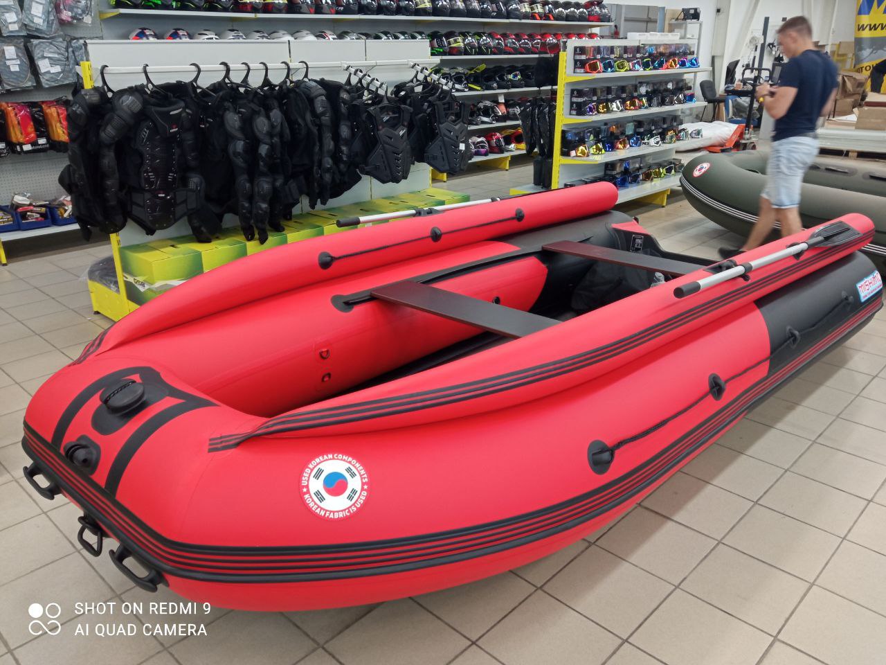 Лодка MISHIMO RIVER FJET PRO 410  под водомет в Воронеже