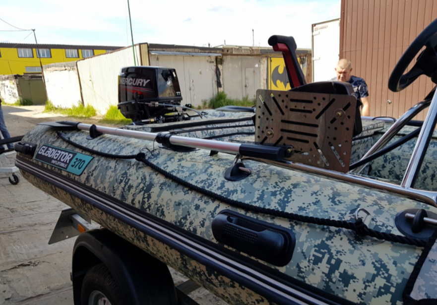 НАДУВНАЯ ЛОДКА GLADIATOR C370AL в Воронеже