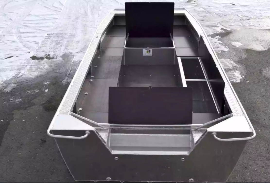 Алюминиевая лодка Wyatboat-490 Jonboat в Воронеже