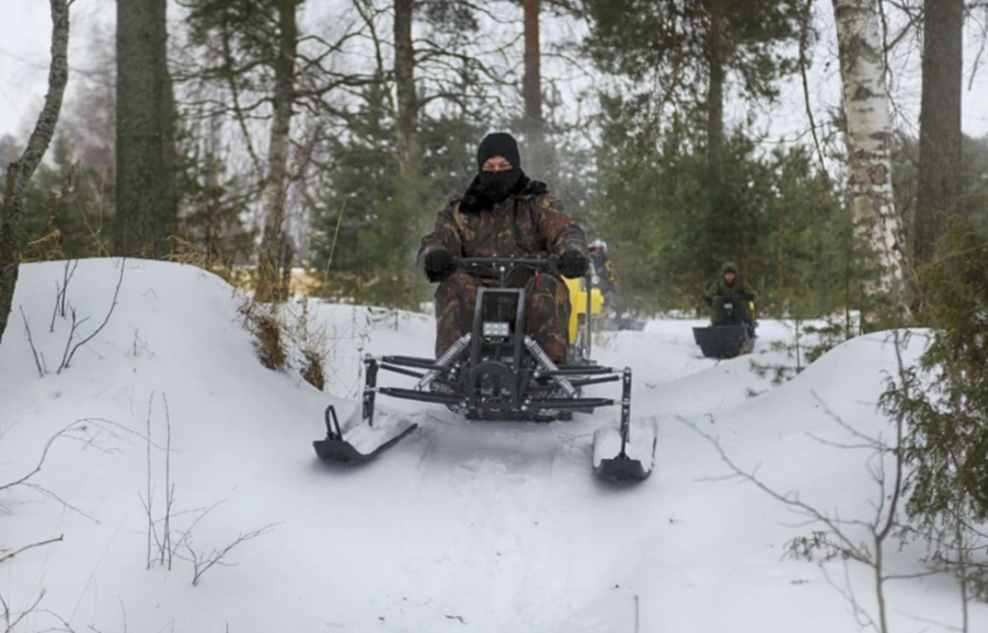 Мотобуксировщик РЫБАК PKD. PSD 17 л.с. (длинная база 1430мм) в Воронеже