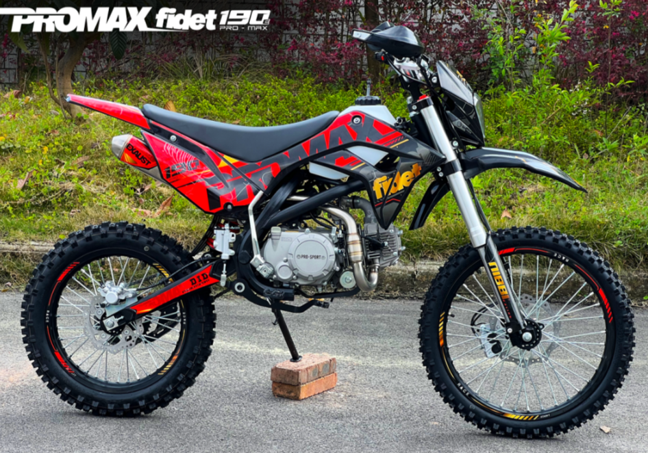 Мотоцикл (питбайк) PROMAX FIDET (ФАЙДЕТ) 190E MAX PRO LUX 19/16 в Воронеже