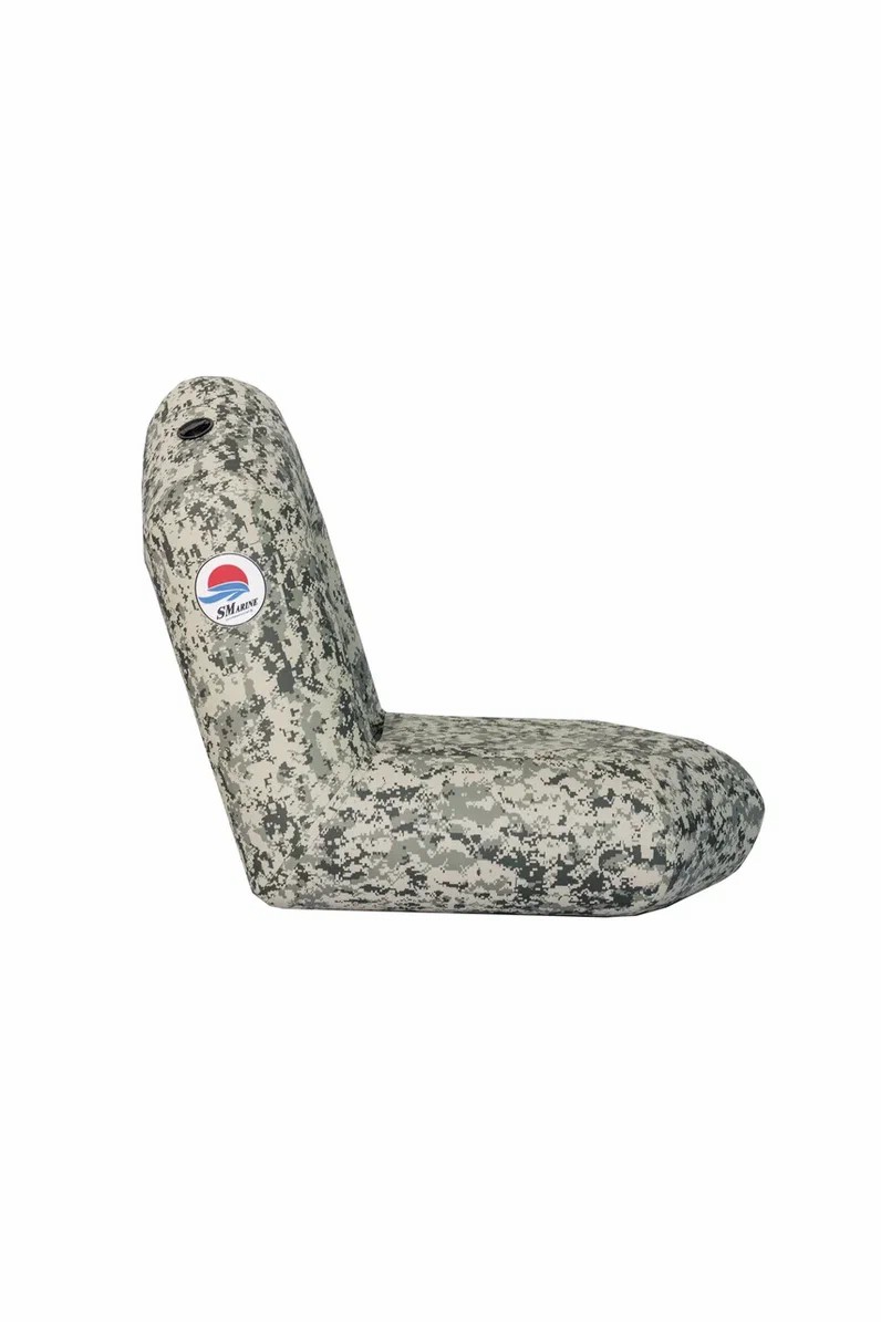 КРЕСЛО НАДУВНОЕ SMARINE, 85Х75 СМ, ПВХ, ЗЕЛЕНЫЙ ПИКСЕЛЬ в Воронеже