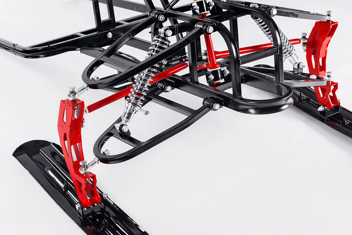 Лыжный модуль IKUDZO TERRAIN с подогревом ручек металлические лыжи в Воронеже