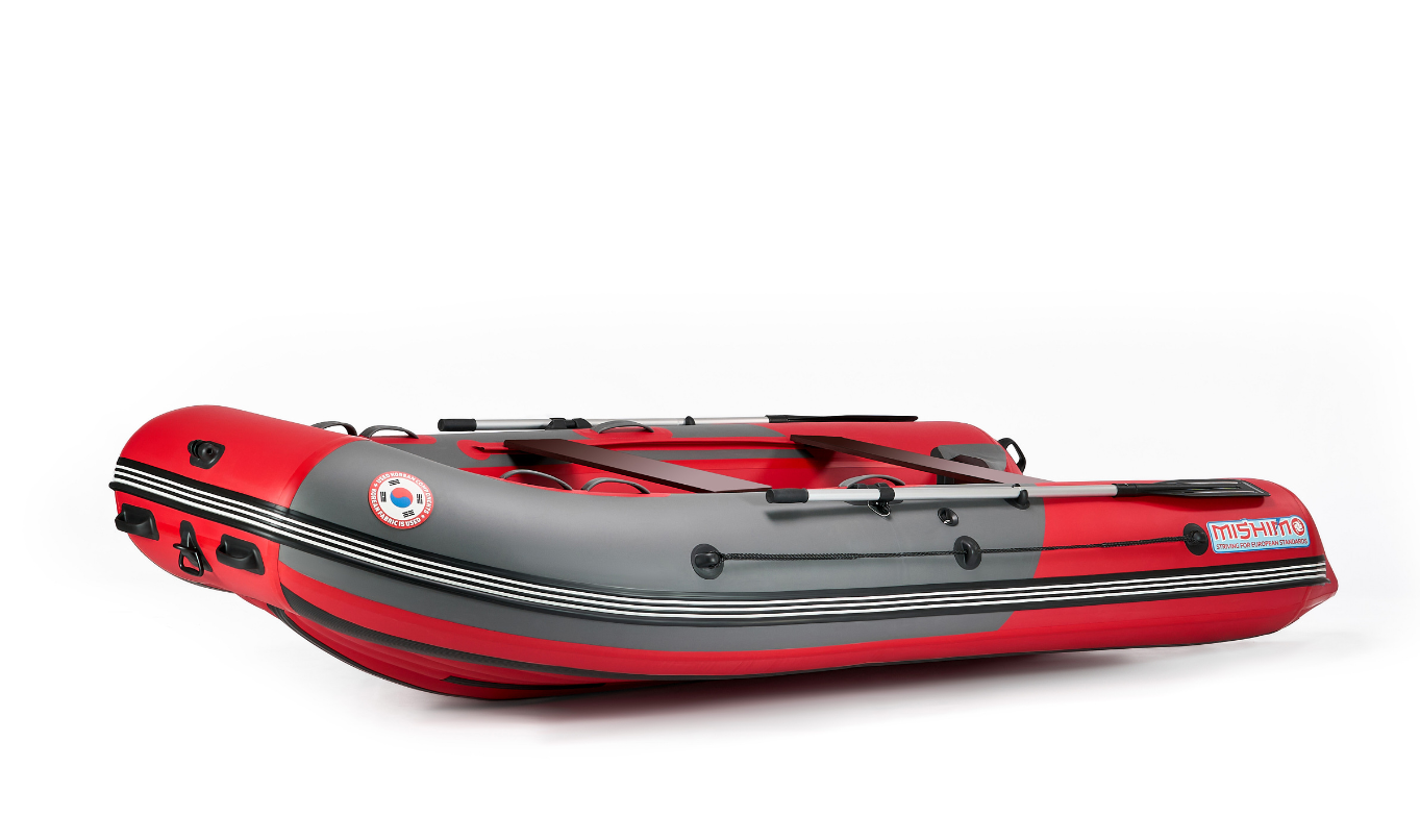 КОМПЛЕКТ ЛОДКА MISHIMO PRO 350 + ЛОДОЧНЫЙ МОТОР MARLIN MP 9.9 (15) AMHS PROLINE в Воронеже