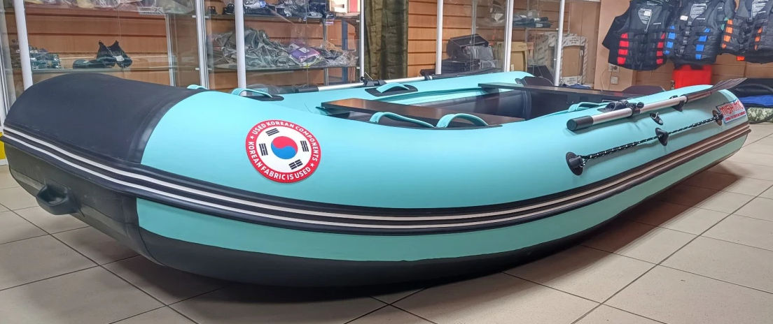 КОМПЛЕКТ ЛОДКА MISHIMO LITE 390 + МОТОР 9,9 (15) Л.С. в Воронеже