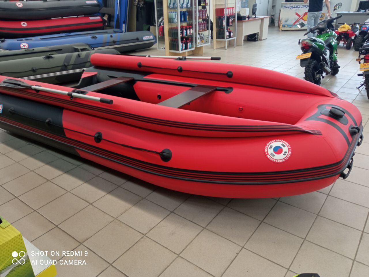 Лодка MISHIMO RIVER FJET PRO 410  под водомет в Воронеже