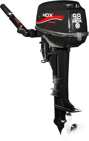 Лодочный мотор 2-х тактный HDX R series T 9,8 BMS в Воронеже