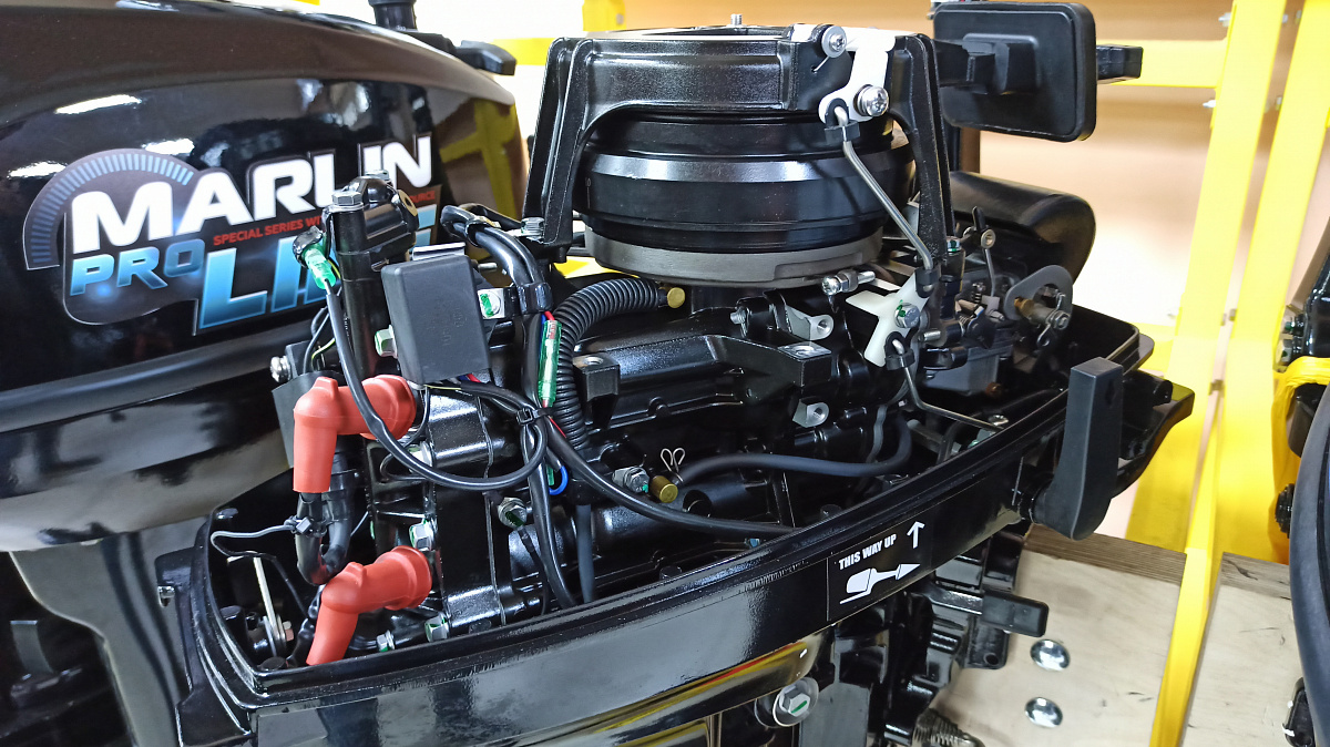 КОМПЛЕКТ Лодка MISHIMO PRO 350 + ЛОДОЧНЫЙ МОТОР MARLIN MP 9.9 (20) AMHS PRO в Воронеже