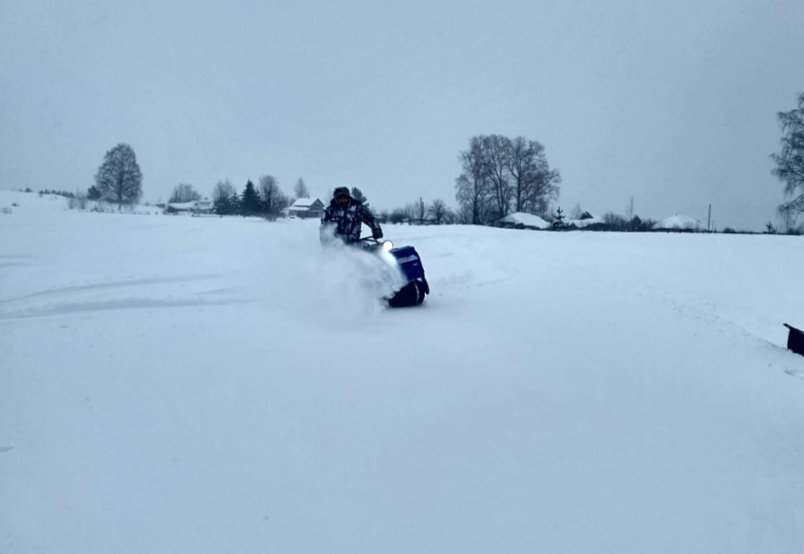 Мотобуксировщик Альбатрос-XLV 9 мини, тележки, 1250 мм в Воронеже