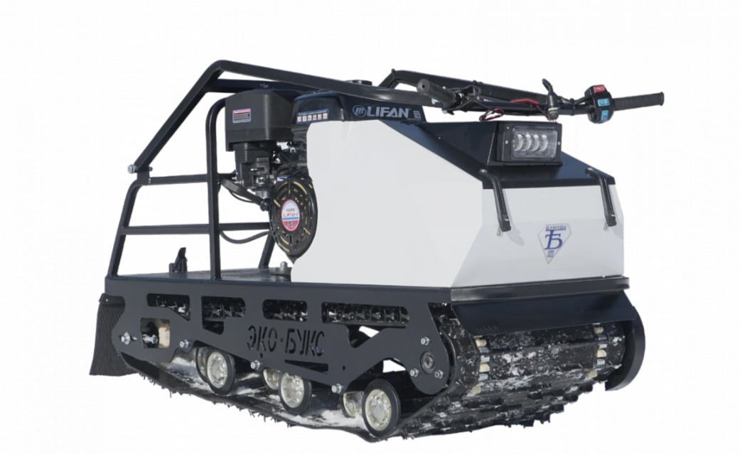 Мотобуксировщик ЭКО-букс V.2 15 л.с. (катковая подвеска, передний привод, длина 1450 мм) в Воронеже