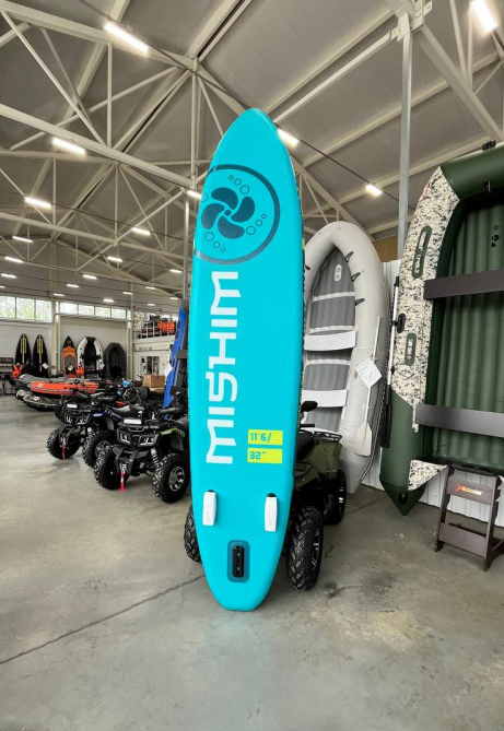 SUP (САП) Доска MISHIMO PRO-MAX Light Teal 11’ (335см) в Воронеже