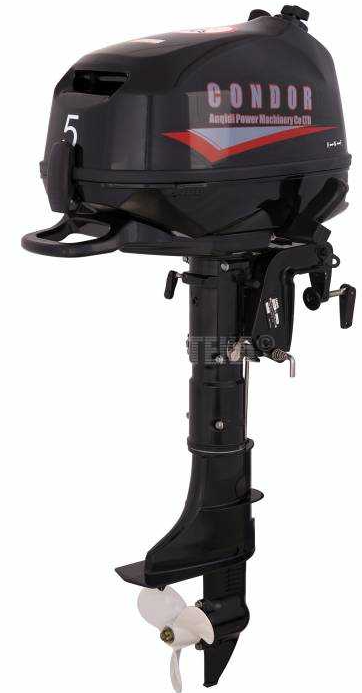 Лодочный мотор Condor F5HS без бака 12 л. в Воронеже
