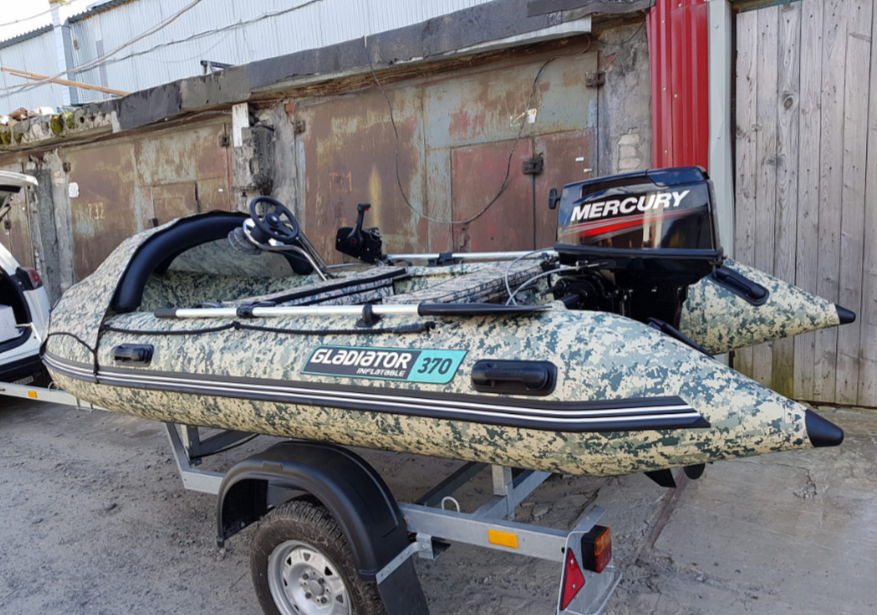 НАДУВНАЯ ЛОДКА GLADIATOR C370AL в Воронеже