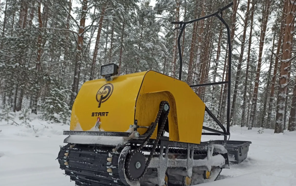 Мотобуксировщик РЫБАК СТАРТ Lifan 15 л.с. (металлический капот) в Воронеже