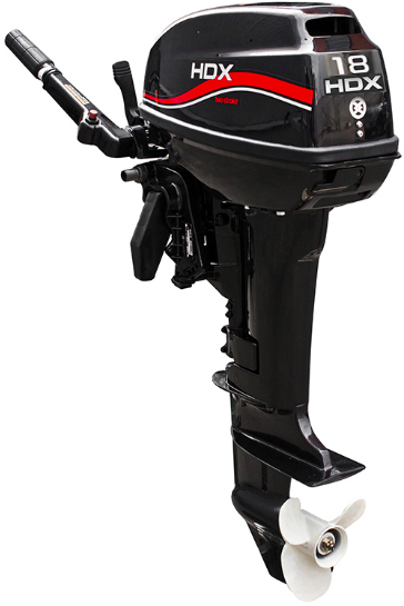 Лодочный мотор 2-х тактный HDX R series TE 18 BMS в Воронеже
