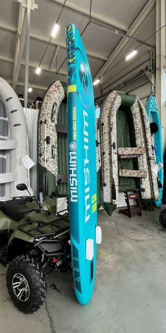 SUP (САП) Доска MISHIMO PRO-MAX Light Teal 11’ (335см) в Воронеже