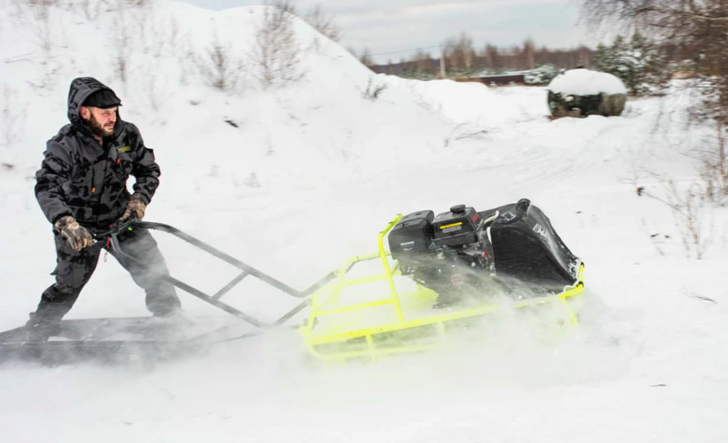 Мотобуксировщик Бурлак ХОЗЯИН-1 (капот металл) в Воронеже