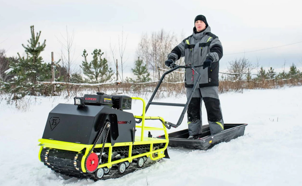 Мотобуксировщик Бурлак ХОЗЯИН-1 (капот металл) в Воронеже