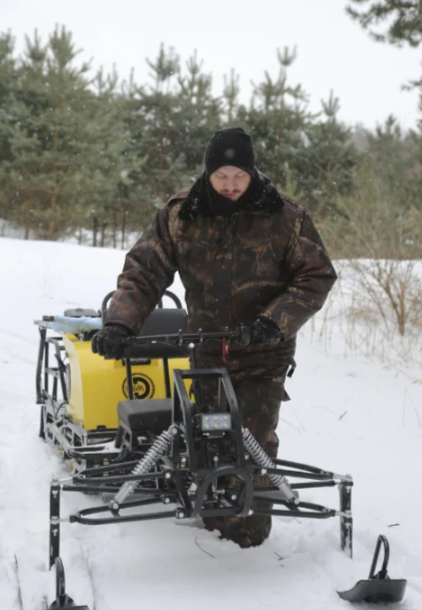 Мотобуксировщик РЫБАК PKD. PSD 17 л.с. (длинная база 1430мм) в Воронеже