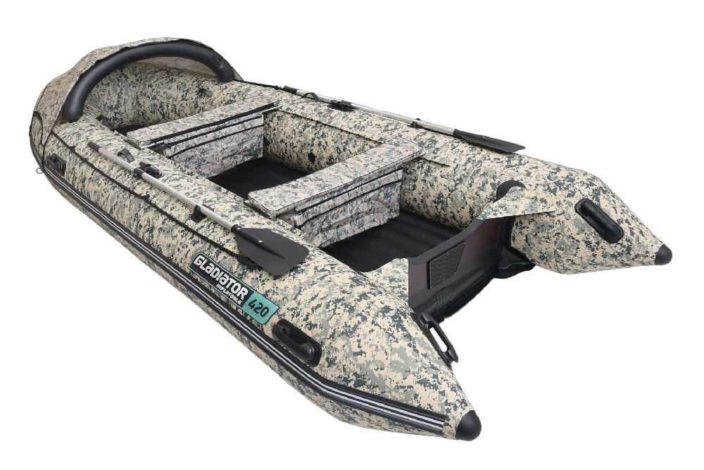 НАДУВНАЯ ЛОДКА GLADIATOR E450PRO в Воронеже