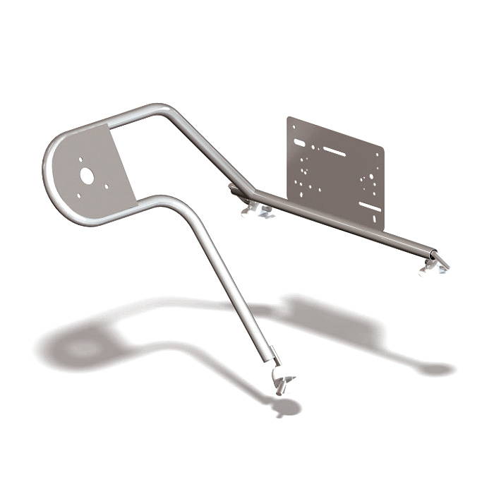 Стойка рулевая с креплением на баллон надувной лодки 25мм в Воронеже