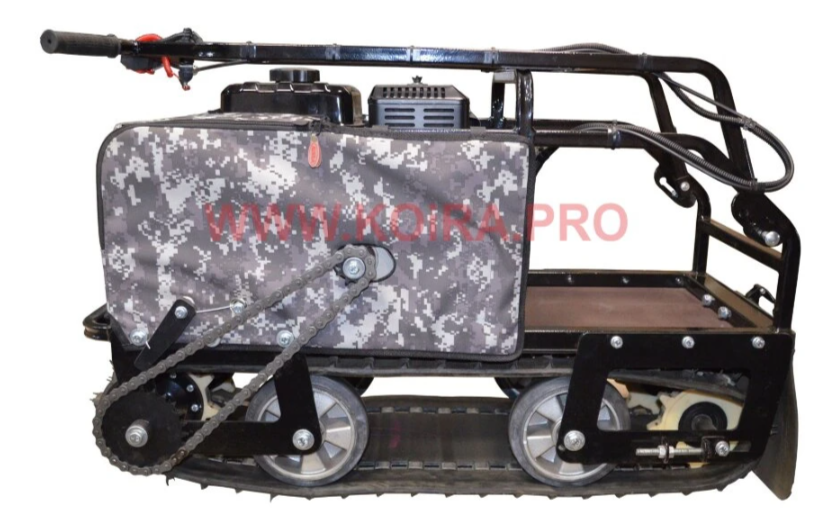 Мини мотобуксировщик КОЙРА "Вжик" (107 см) 7 л/с с ручным стартером в Воронеже