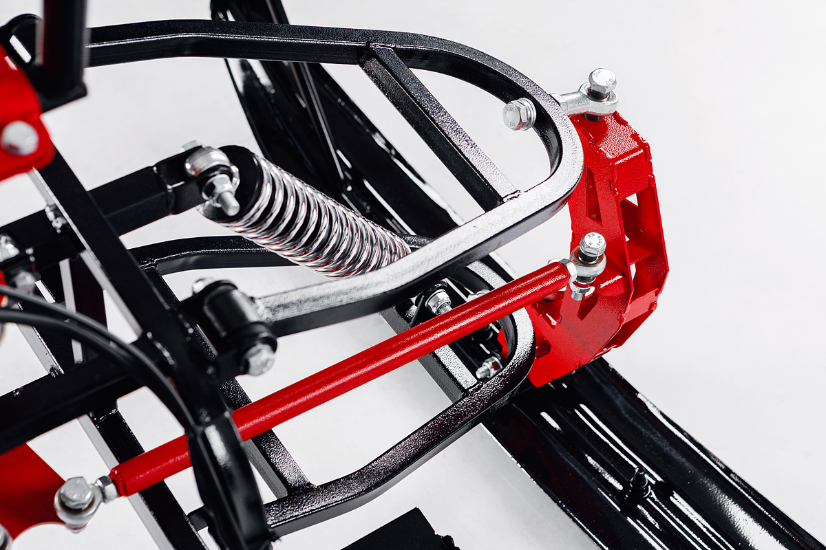 Лыжный модуль IKUDZO TERRAIN с подогревом ручек металлические лыжи в Воронеже