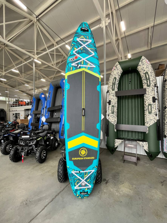 SUP (САП) Доска MISHIMO PRO-MAX Light Teal 11’ (335см) в Воронеже