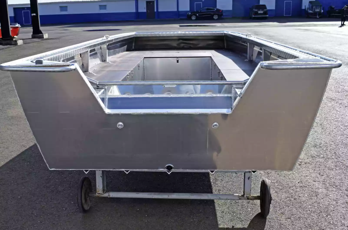 Алюминиевая лодка Wyatboat-490 Jonboat в Воронеже