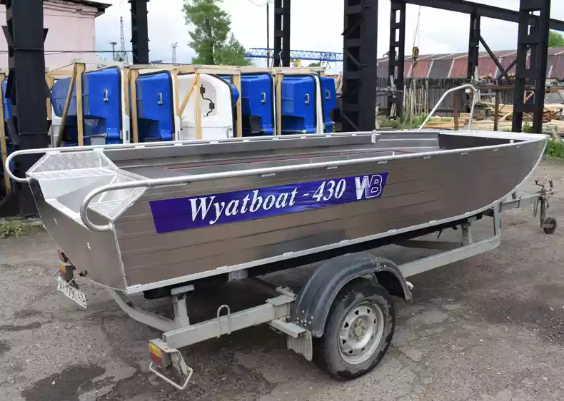 Алюминиевая лодка  Wyatboat-430 Master в Воронеже