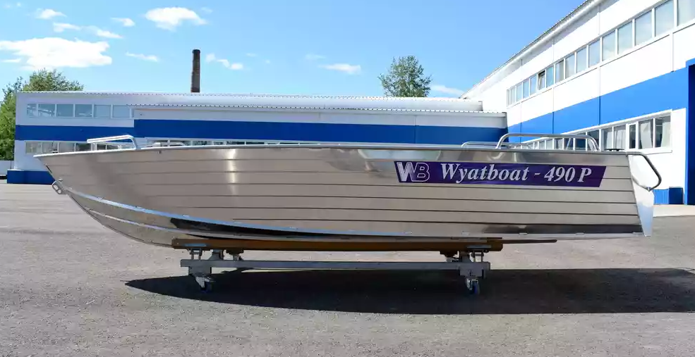 Алюминиевая лодка Wyatboat-490 P в Воронеже