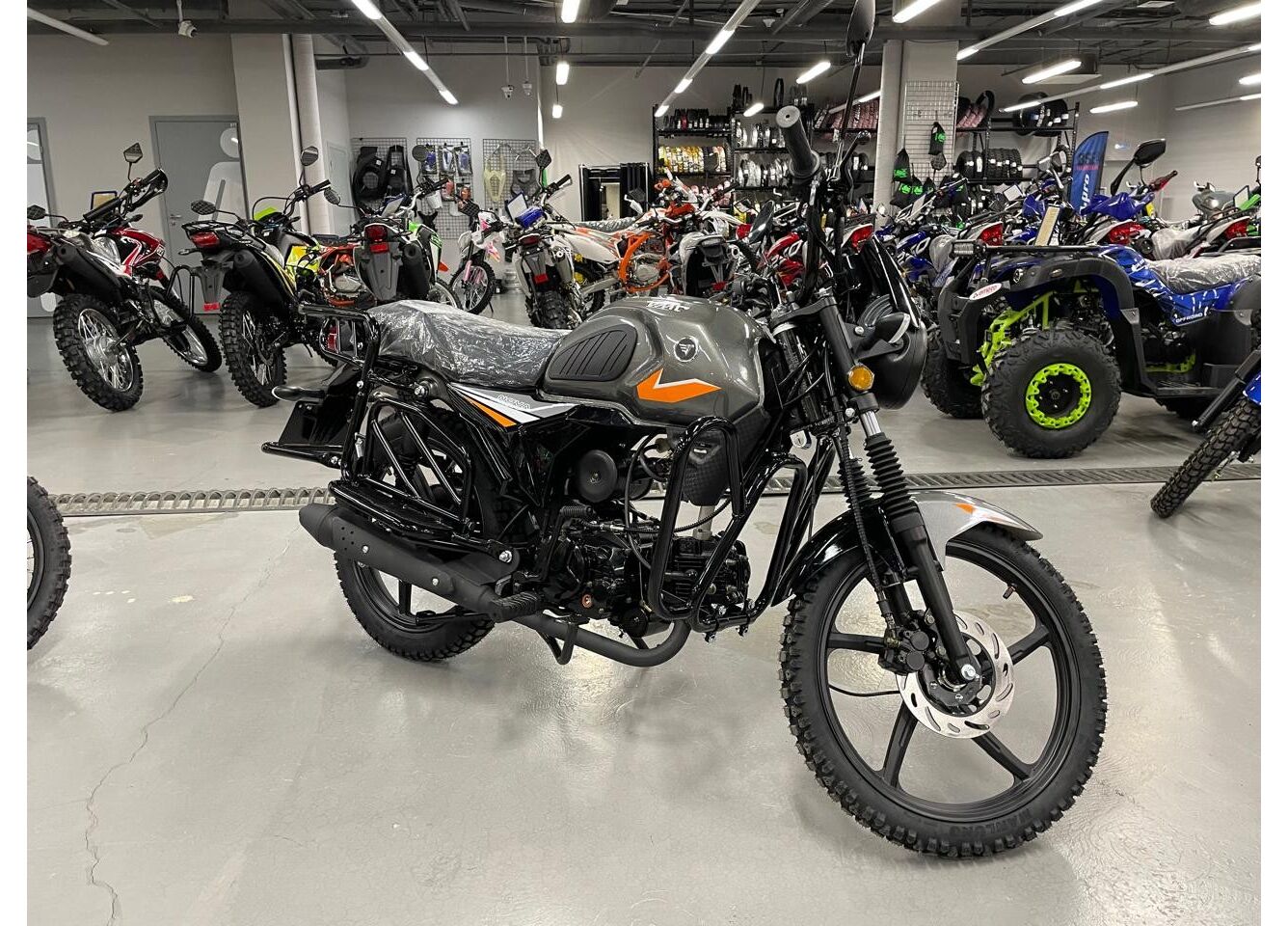 Мопед VMC NOVA 49сс (125сс) Led Full, дисковый тормоз, RKB RATO с баланс. валом, сигнализация в Воронеже