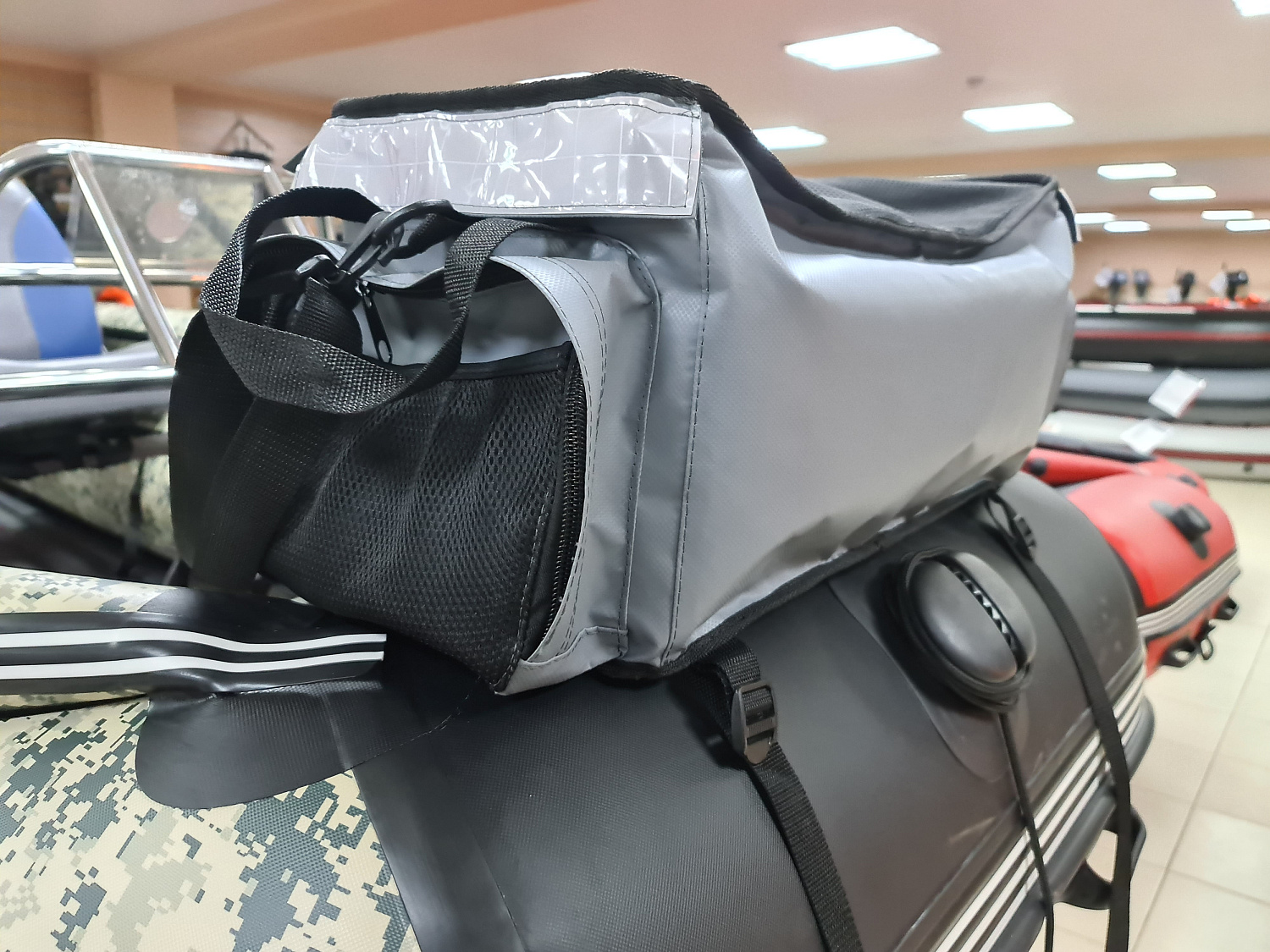 СУМКА ЛЮКС НА БАЛЛОН ДЛЯ ЛОДОК ПВХ 50Х25Х25 СМ в Воронеже